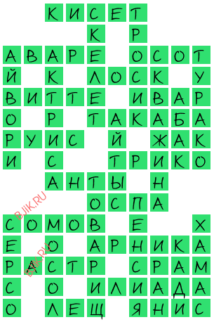 сканворд 19753