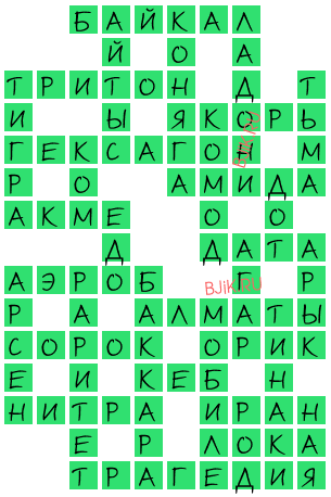 сканворд 19757