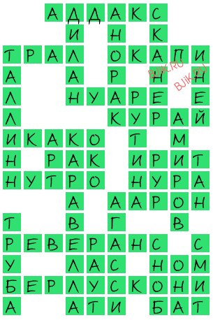 сканворд 19838