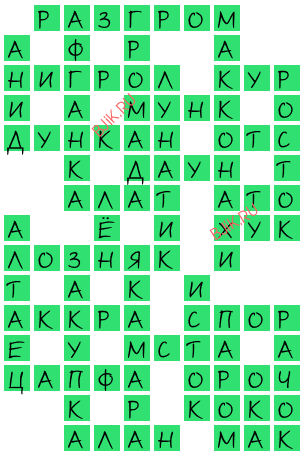 сканворд 19863