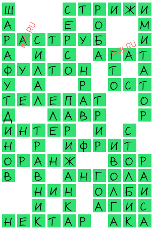 сканворд 19886