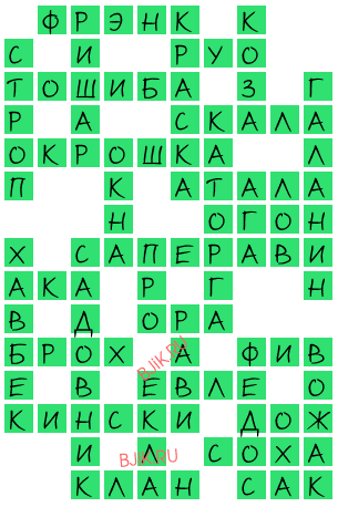 сканворд 19894
