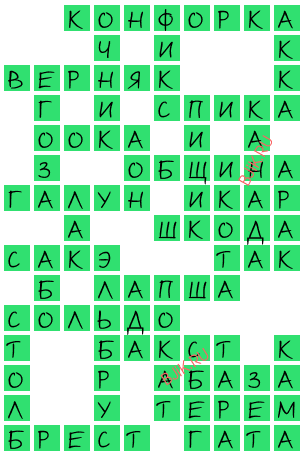 сканворд 19899