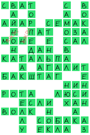 сканворд 19915