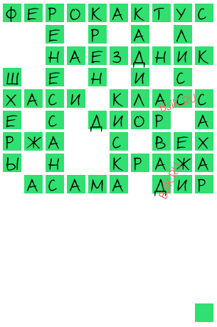 сканворд 19932