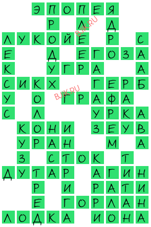 сканворд 19953