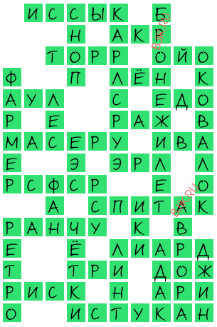 сканворд 19958