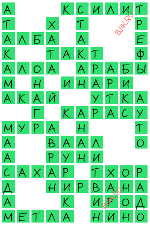 сканворд 19965