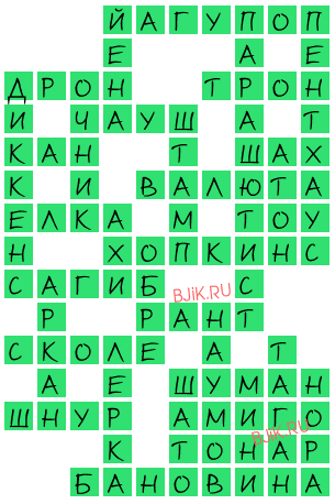 сканворд 20008