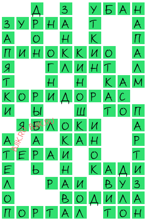 сканворд 20013