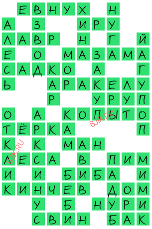 сканворд 20076