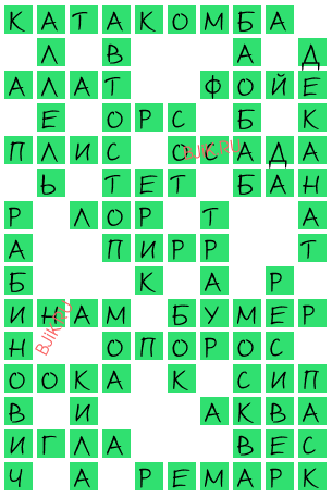 сканворд 20086