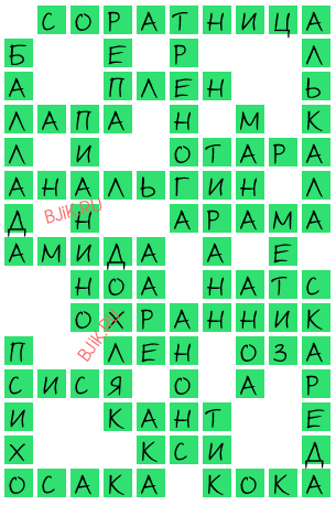 сканворд 20135