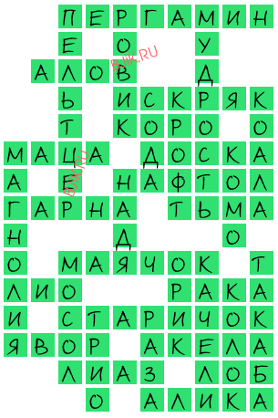 сканворд 20138