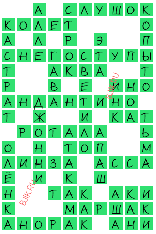 сканворд 20139