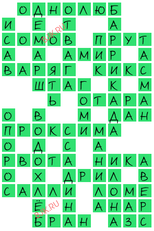 сканворд 20142