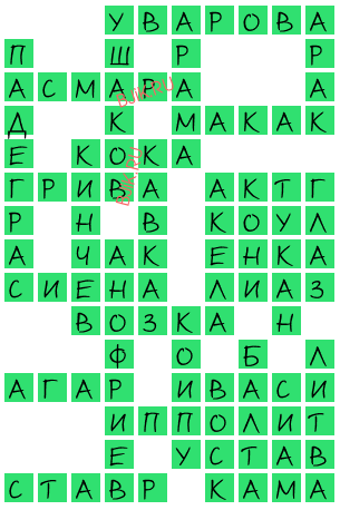 сканворд 20144