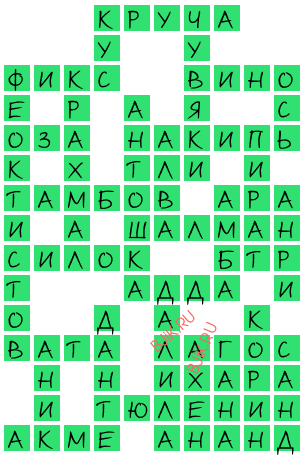 сканворд 20165
