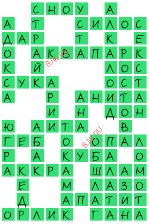 сканворд 20212