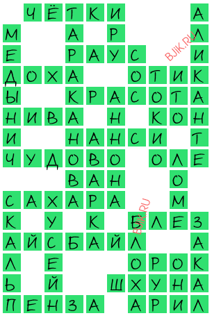 сканворд 20213
