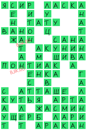 сканворд 20263