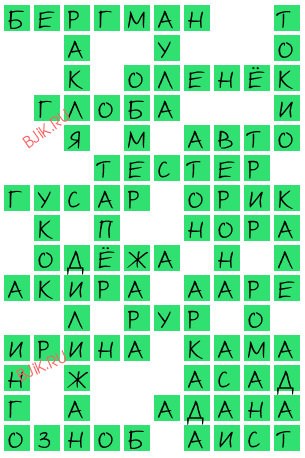 сканворд 20294