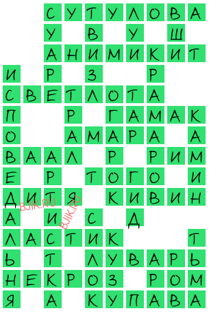 сканворд 20306