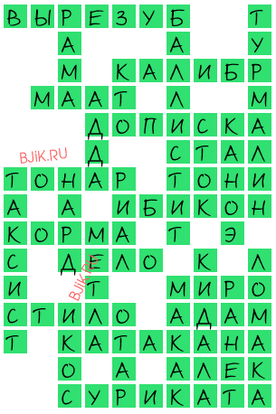 сканворд 20324