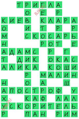 сканворд 20333
