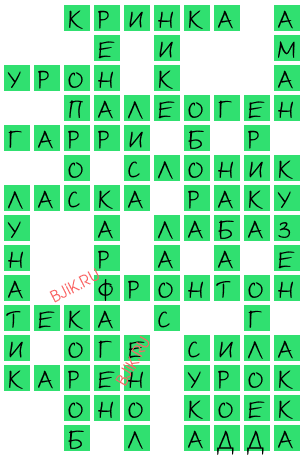 сканворд 20393