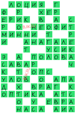сканворд 20437