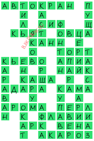 сканворд 20464
