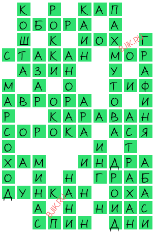 сканворд 20487