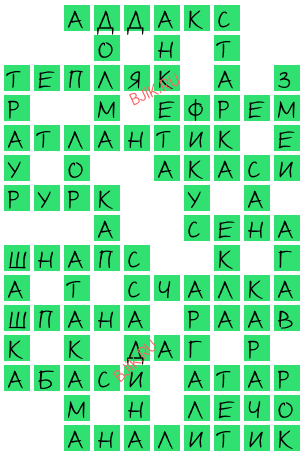 сканворд 20512