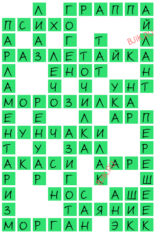 сканворд 20529