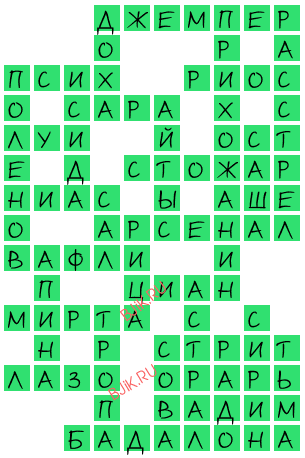 сканворд 20579