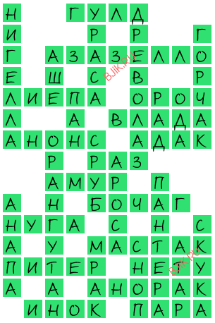 сканворд 20783