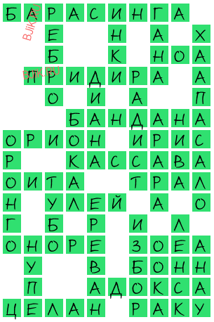 сканворд 20829