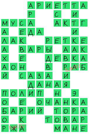 сканворд 20934