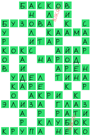 сканворд 21446