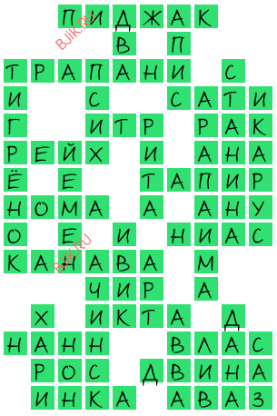 сканворд 22072