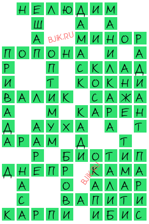 сканворд 22247