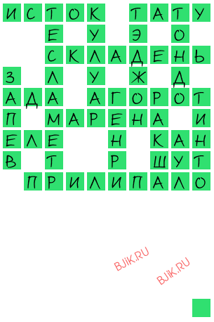 сканворд 22344