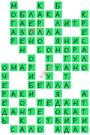 сканворд 22384