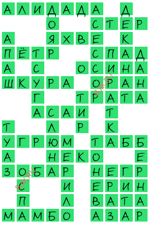 сканворд 22385